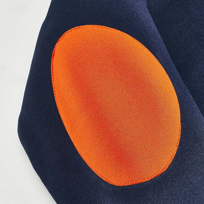 Kairo Men's Quarter Zip Pullover | Colour Block, Relaxed Fit 5