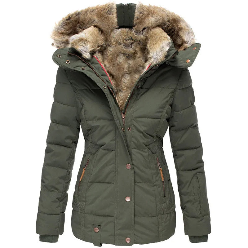 Cozy Fur-Lined Winter Jacket