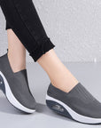 Comfy Air Breathable Slip-On Sneakers for Women