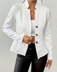 Structured Fit Classic Blazer Jacket