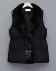 Sleek Quilted Down Puffer Jacket