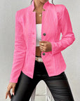 Structured Fit Classic Blazer Jacket
