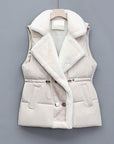 Sleek Quilted Down Puffer Jacket