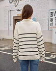 Women's Striped Pullover Sweater