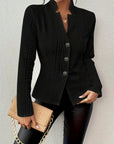 Structured Fit Classic Blazer Jacket