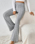 Stretch Flare Knit Trouser