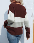 Cross-Border V-neck Sweater Women's Top