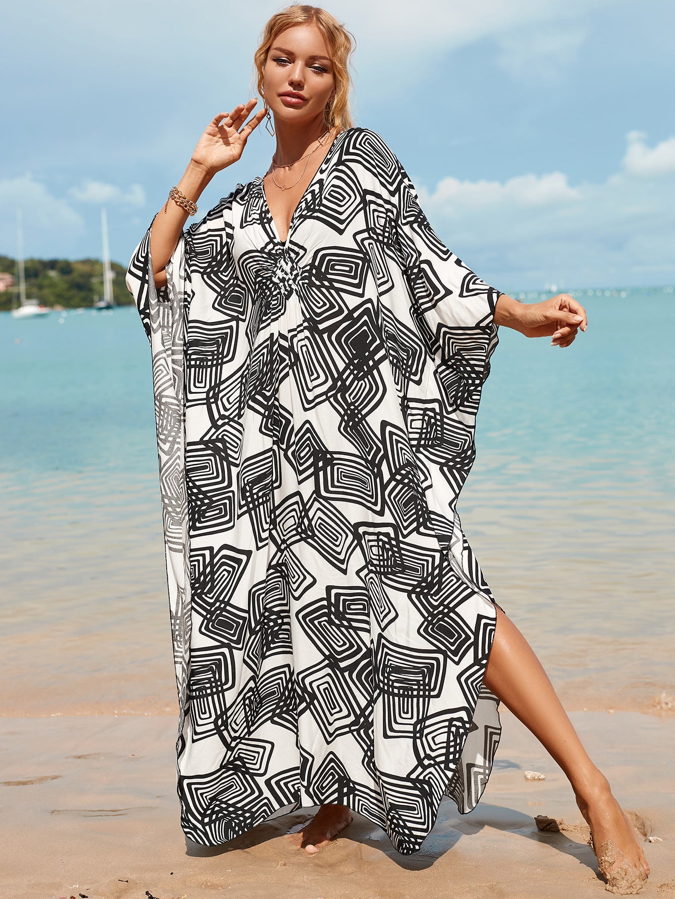 Morning Rise Linen Dress with Soft Flow