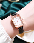 Retro Square Quartz Watch For Women