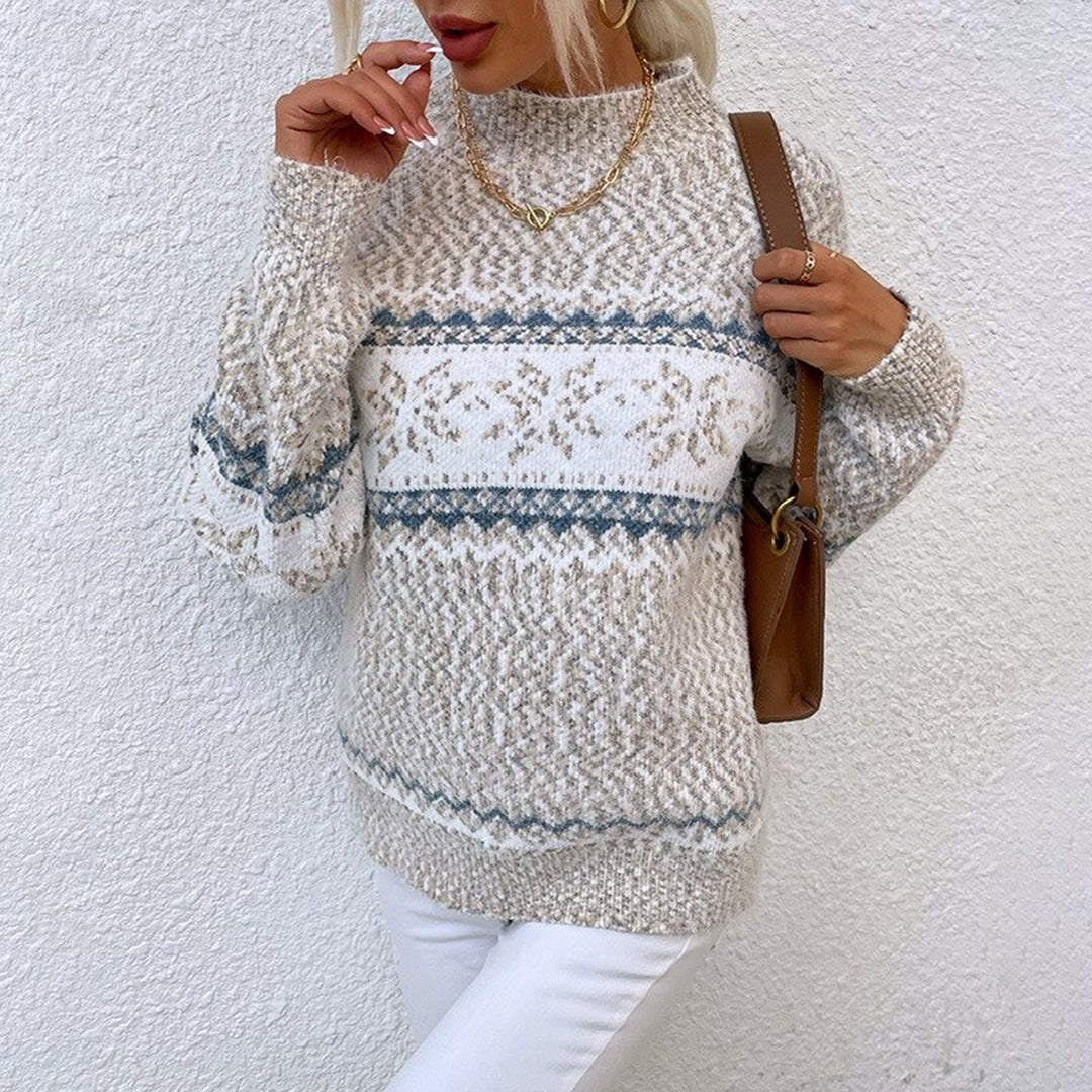 Luna Retro-Inspired Knit Sweater