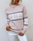 Luna Retro-Inspired Knit Sweater