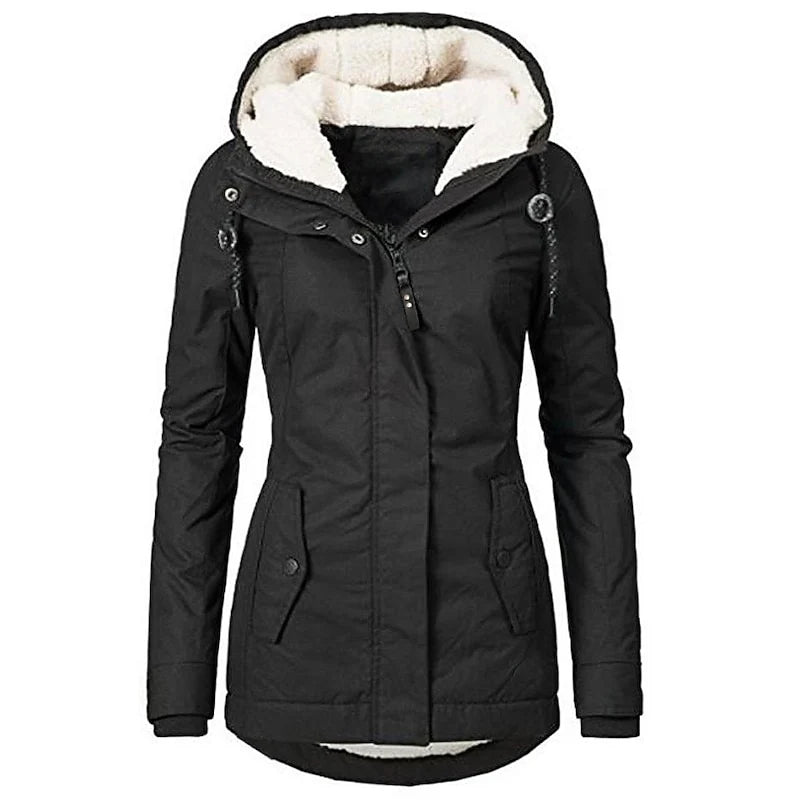 Raven Winter Parka | Plush Lined, Tailored Fit for Women 4