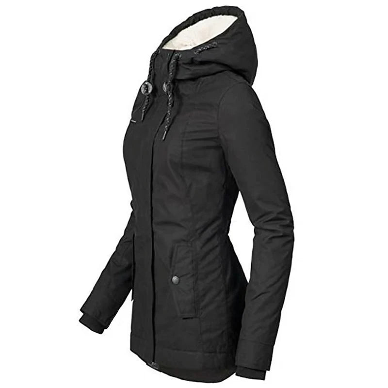 Raven Winter Parka | Plush Lined, Tailored Fit for Women 5