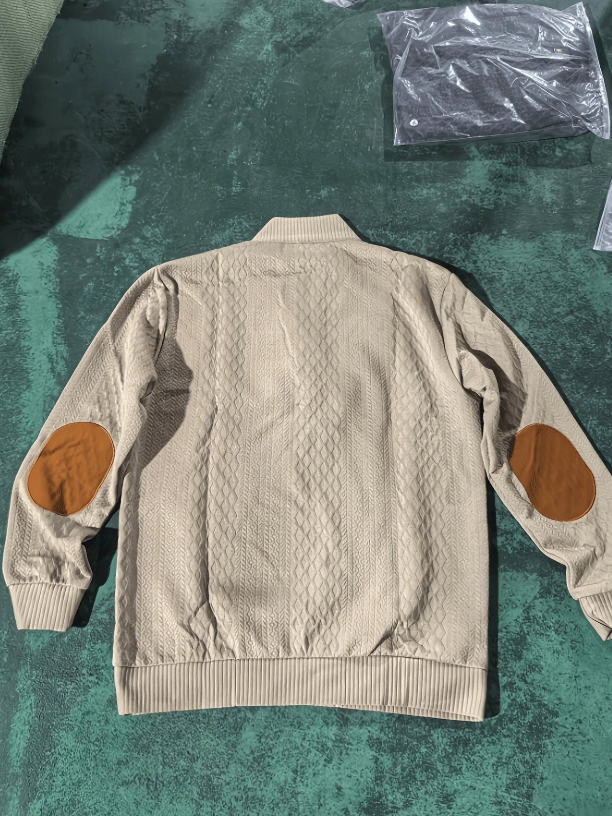 Ronan Mens Sweater | Soft Knit, Stand Collar with Button Detail 6