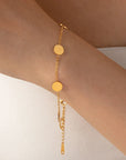 Luxury Zircon Bracelet with Polished Shine