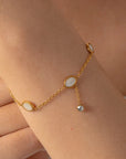 Luxury Zircon Bracelet with Polished Shine