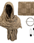 Premium Hooded Shawl Scarf Cowl