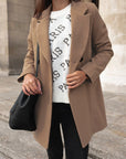 Women's Stylish Wool Blend Coat