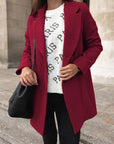 Women's Stylish Wool Blend Coat