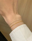 Gold & Silver Stainless Steel Chain Bracelet