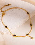 Luxury Zircon Bracelet with Polished Shine