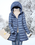 Full-Length Warm Down Puffer Coat