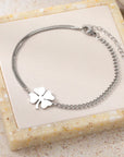 Premium Clover Bracelet with Meaningful Flair