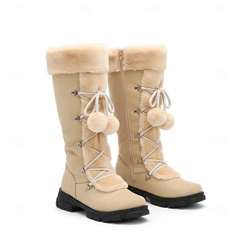 Sable Winter Boots | Fur-Trimmed, Lace-Up, Mid-Calf for Women 2