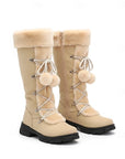 Sable Winter Boots | Fur-Trimmed, Lace-Up, Mid-Calf for Women 2