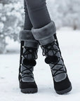 Sable Winter Boots | Fur-Trimmed, Lace-Up, Mid-Calf for Women 3