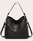 All-in-One Leather Bag with Stylish Design