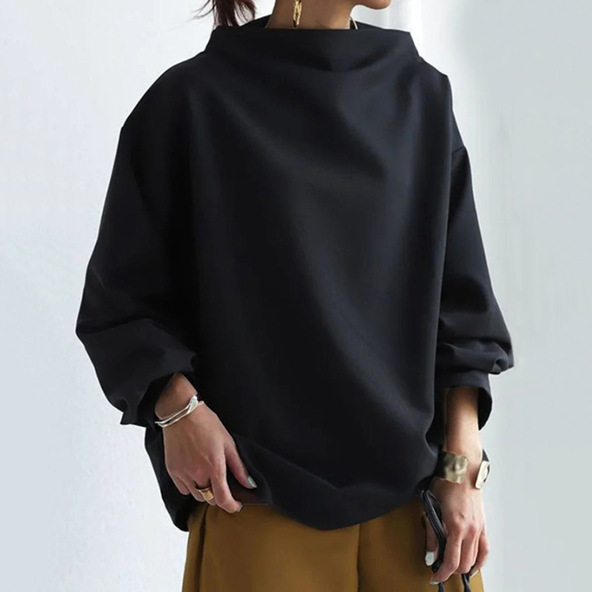 Minimalist Design Knitted Sweater