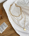 Gold and Silver Plated Necklace VIP