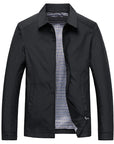 Jasper | Men’s Lightweight Weatherproof Jacket with Plaid Lining