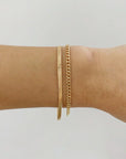 Gold & Silver Chain Bracelet