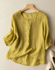 Graceful Embroidered Blouse Design