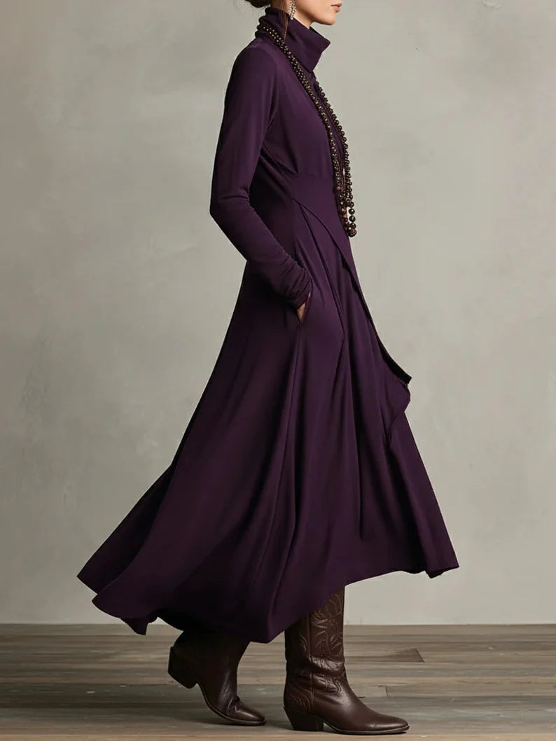 Sierra Maxi Dress | Elegant High Neck, Flowing Silhouette for Weddings and Summer Events 2