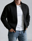 Sofina Textured Jacket | Stand-Collar, Zip-Up Design 3