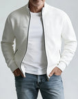 Sofina Textured Jacket | Stand-Collar, Zip-Up Design 5