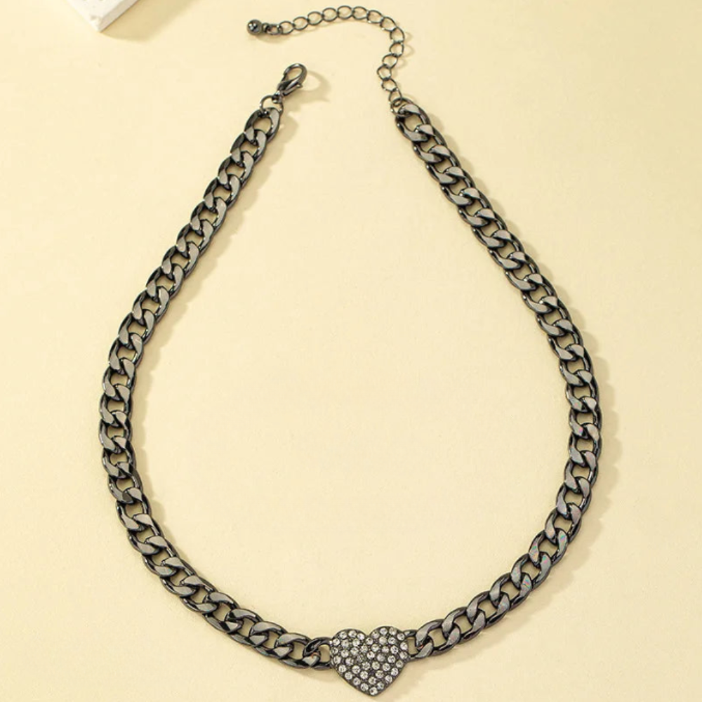 Heartfelt Elegance Necklace &amp; Bracelet Set
