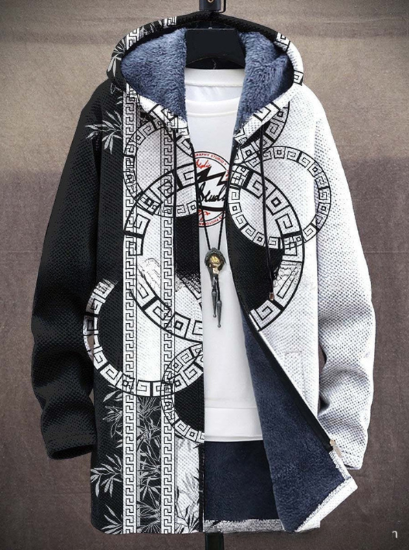 Contemporary Stand Collar Men’s Jacket