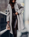Long Winter Coat with Hood for Women