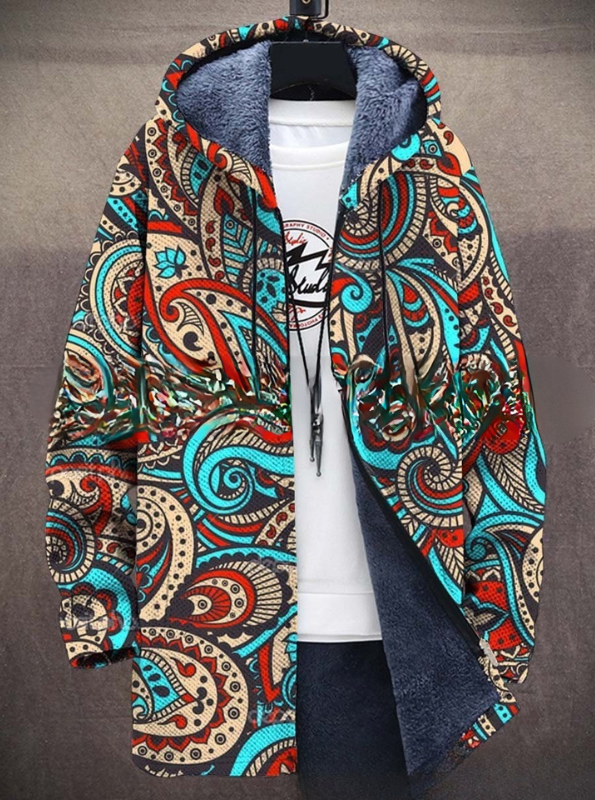 Fashion Street Digital Print Jacket