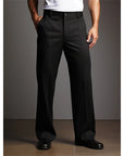 Warren Trousers | Tailored Straight-Leg, Button Front 0