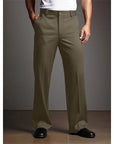 Warren Trousers | Tailored Straight-Leg, Button Front 2