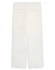 Warren Trousers | Tailored Straight-Leg, Button Front 5