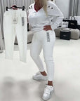 Fashion Stretch Drawstring Pants