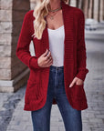 Chic Casual Ribbed Long-Sleeve Top