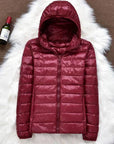 Puffer jacket with hood
