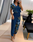 Elegant Top and Trousers Set – Flowy Staple for Relaxed Elegance